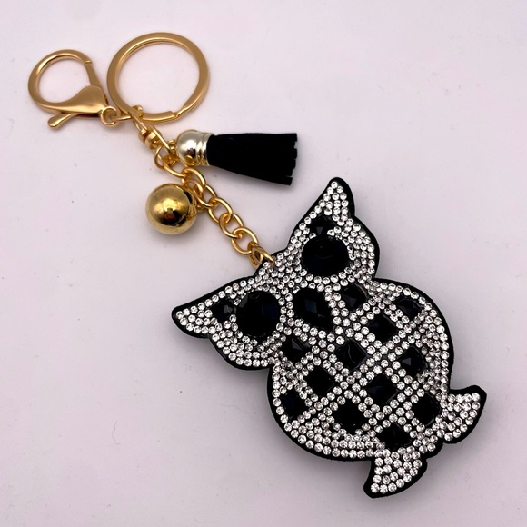 CRYSTAL OWL | Bag Charm | Keychain (Brand New!) 💘 - Picture 2 of 8